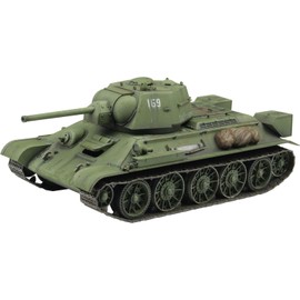 Italeri 6570 1:35 T-34/76 Model 1943 (Premium Edition) Model Building Kit, Standing Model Building, Crafts, Hobby, Gluing, Plastic Kit, Detailed Unpainted