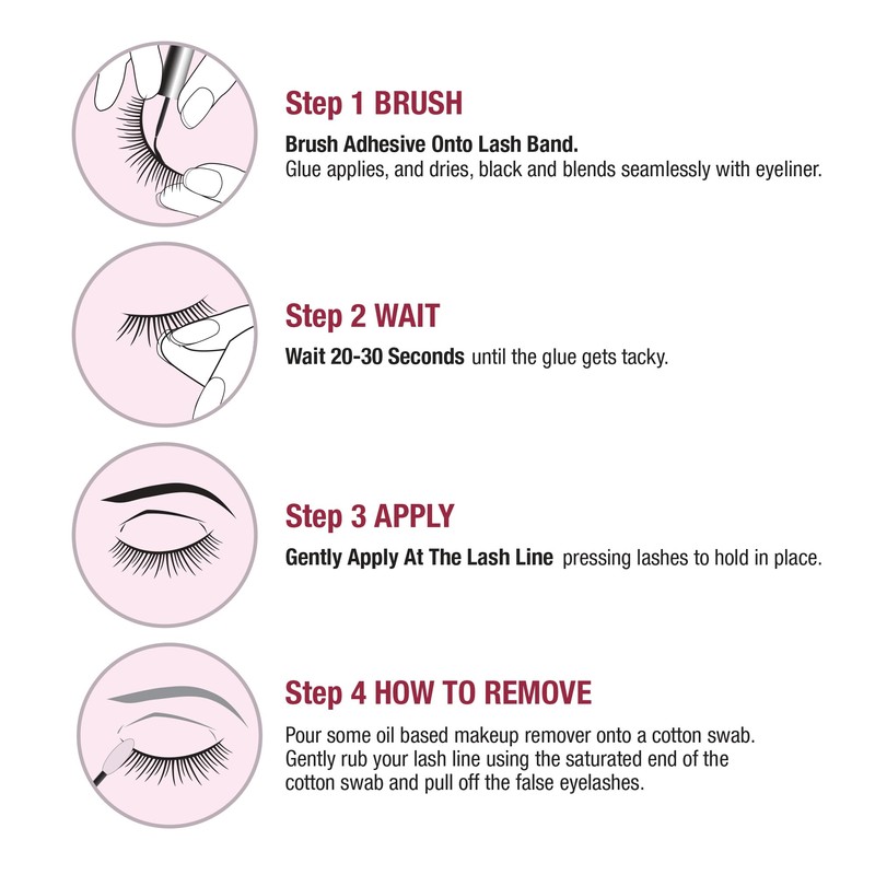 i•ENVY Super Strong Hold Eyelash Adhesive, Waterproof, 48-Hour Long-Lasting Lash