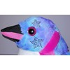 Ravendsen FR048PE Penguin 27cm Pink and Blue Cuddly and Sparkly
