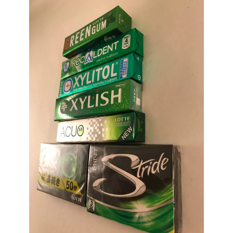 Japanese Brands 1 pack of Japanese Mint Chewing Gum -
