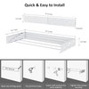 SZJoyBet Laundry Drying Rack, Collapsible Wall Mounted Clothes Drying Rack
