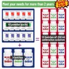 CIZTADA 15 Pack pH Calibration Buffer Powder with 3 Bottles,