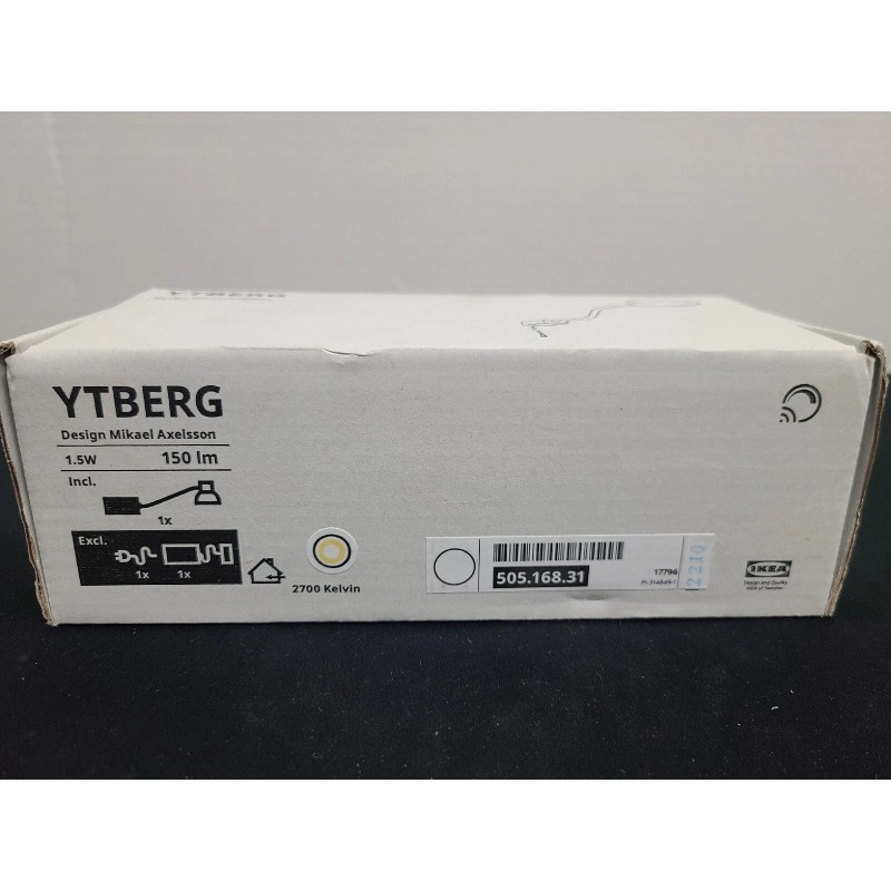 IKEA YTBERG Cabinet Lighting White/dimmable 505.168.31