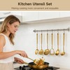 12 Pcs Gold Cooking Kitchen Utensil Set - 304 Stainless