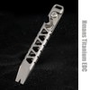 Hamans Titanium EDC Pry Bar Multi Tool Crowbar Bottle Opener
