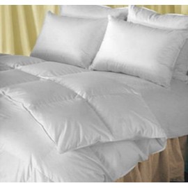 Natural Comfort Classic Heavy Fill White Goose Down Alternative Duvet Insert Comforter, Queen/Queen XL 89"x95"