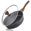 SENSARTE Nonstick Skillet, Deep Frying Pan 10/11/12-inch, Saute Pan with