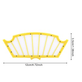Fdit 6 Pcs Replacement Filter, Dual Filters Compatible with Roomba 500 Series Vacuum Cleaner Easy to Install