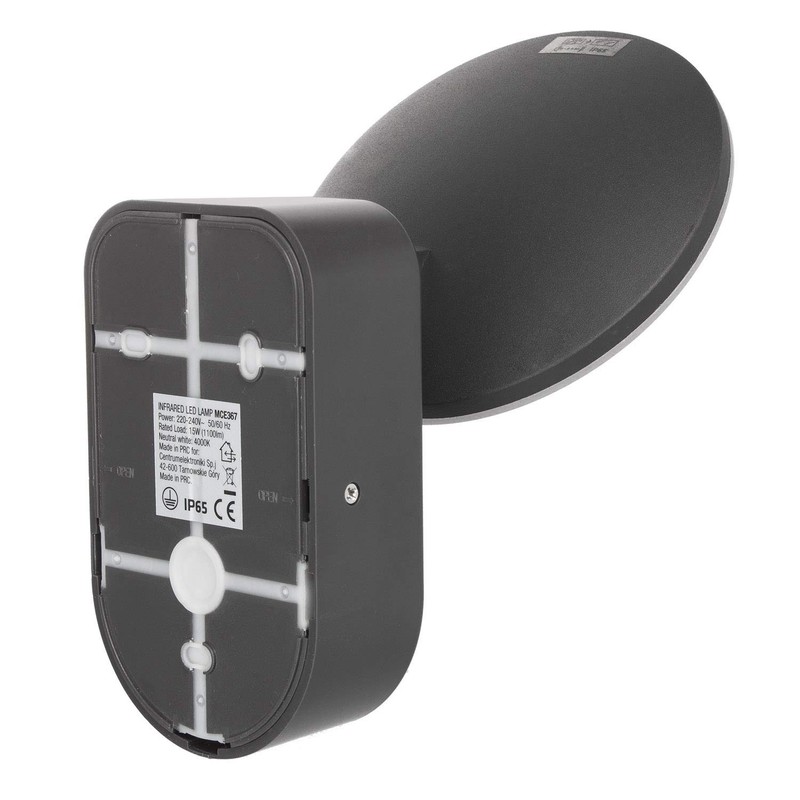 Maclean Energy MCE367 LED Wall Lamp with PIR Sensor -