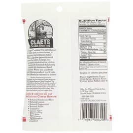 Claey's Natural Anise Drops, 6-Ounce Packages (Pack of 12)