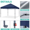 10x10 Pop Up Canopy - Beach Tent with One Push