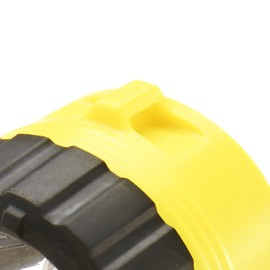 Dorcy Intrinsically Safe 190-Lumen Flashlight with Pocket Clip, Water-Resistant, Yellow (41-0095)