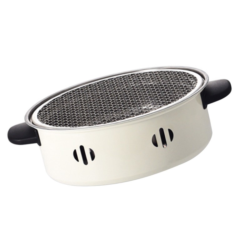 Charcoal Barbecue Grill Versatile Deformation Proof Portable Barbecue Grill for