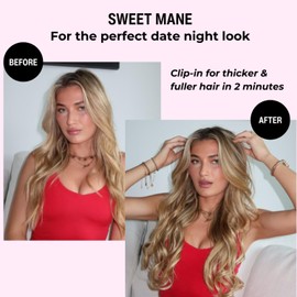 Glam Clip-in Hair Extensions - Chocolate (Brown)