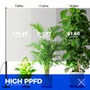 Barrina T10 Pro Standing Grow Light with Timer, 42W, 5000K,