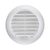 AWENTA Ventilation Grille ABS Plastic Round Diameter 90/115 mm White