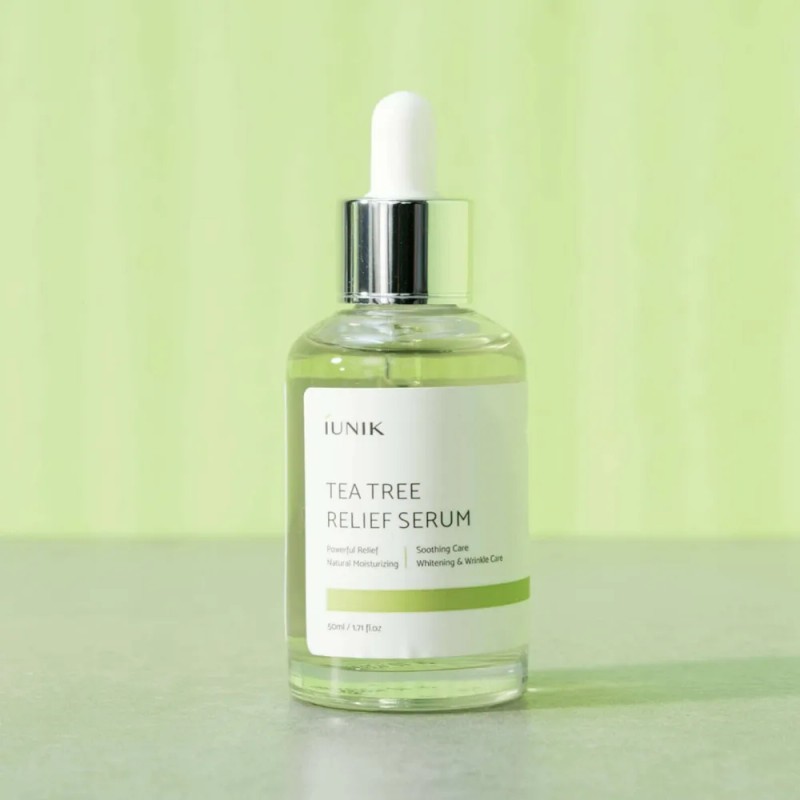 IUNIK Sérum Tea Tree Relief 50ml Calmante Antiacné Para Piel