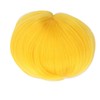 Short Wig, Central Parting Doll Wig Soft Silk Suitable for