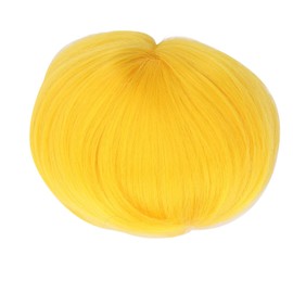 Short Wig, Central Parting Doll Wig Soft Silk Suitable for Ball Jointed or Mechanical Dolls (1/3 22‑23cm Head Circumference)