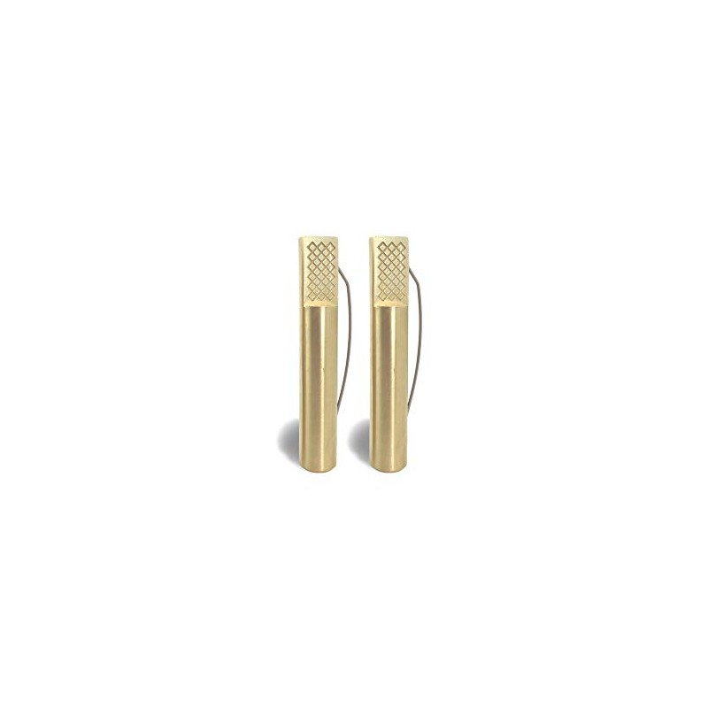 Taytools Solid Brass Round Workbench Dogs for 3/4 Inch Holes