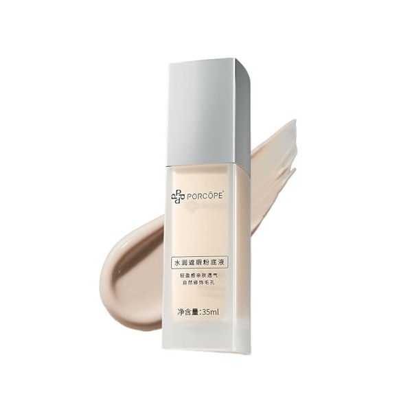 PORCOPE Small Silver Cap Liquid Foundation Modifies Pores and Blemishes,