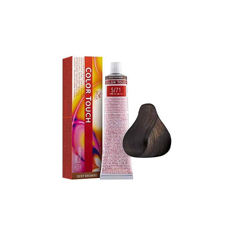 Wella Colour Touch Deep Brown - 60 ml shades of