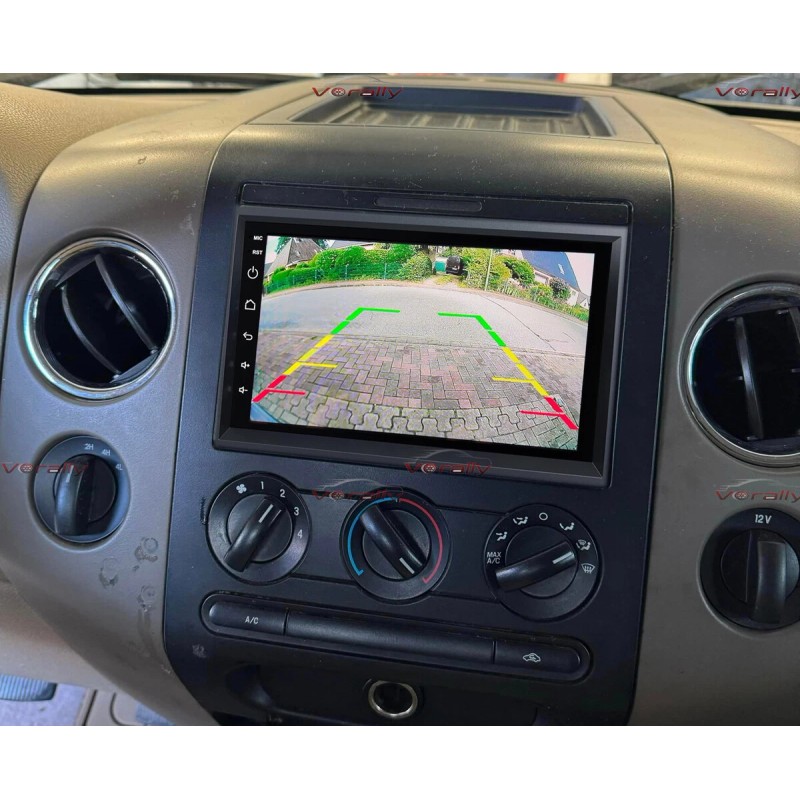 Vorally For 2004-2008 Ford F150 Dash Radio Bluetooth Wireless CarPlay