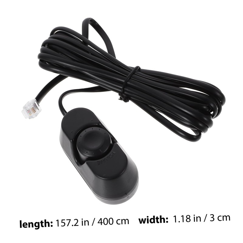 Kichvoe Automotive Subwoofer Tuner Volume Controller Remote Volume Adjuster for