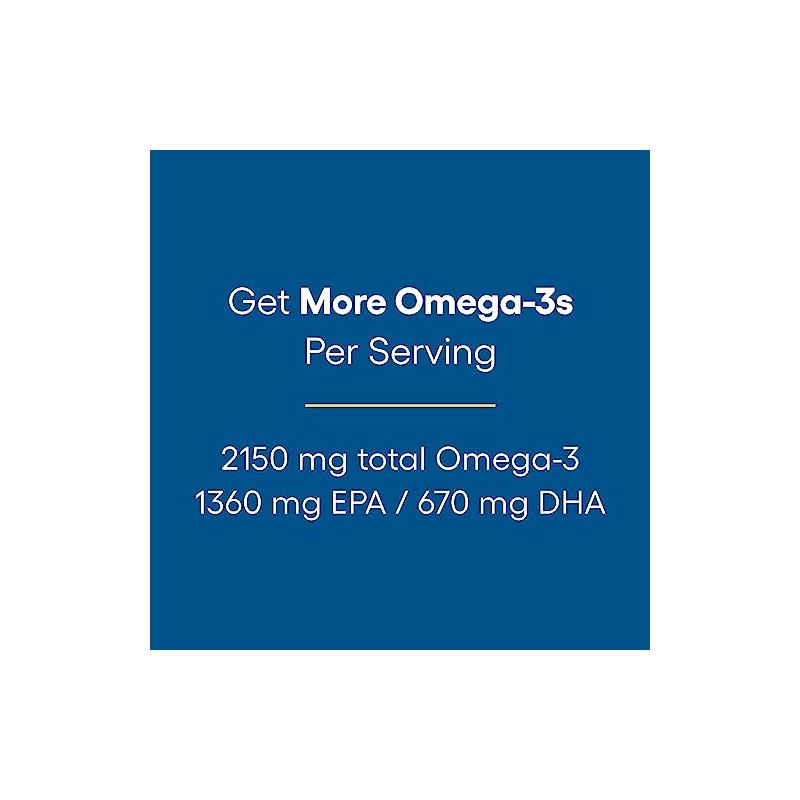 Natural Factors RxOmega3 Maximum Triple Strength 900 mg 150 Softgels
