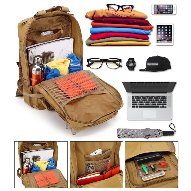 30L Mountaineering Outdoor Multifunctional Backpack 3 Days Tactical Backpack Military