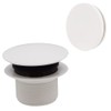 Westbrass D398RK-50 1-1/2" NPSM Coarse Thread Mushroom Tip-Toe Bathtub Drain