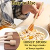 10 Piece Set Honey Spoon,Include 4pcs Honey Dipper and 6pcs