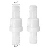 Litoexpe 3/8" One Way Inline Check Valve, Non Return Ozone