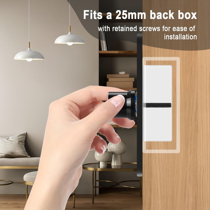 Aroidful LED Dimmer Switch, Trailing Edge Double Dimmer Light Switch