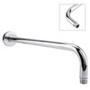 Extra Long Stainless Steel Shower Rain Head Arm Replacement Flange