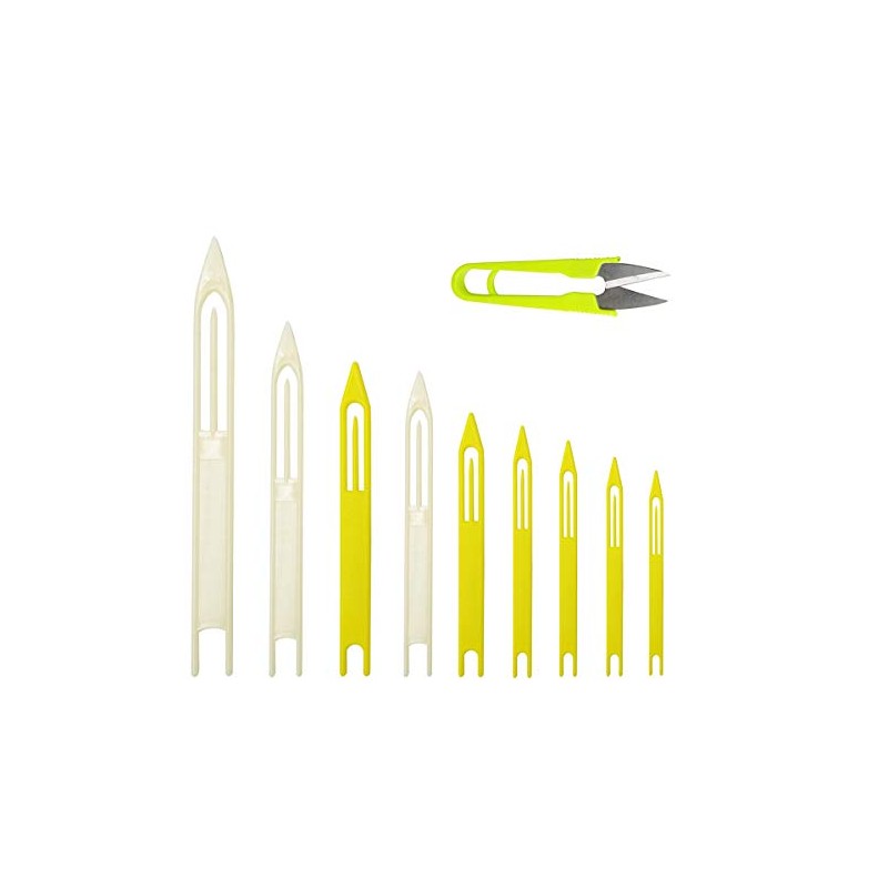 Fishing Net Needle Kit - Netting Shuttles Repair Tool, Size