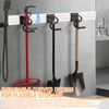 4 Pack S-Hooks for Wall Storage System, Heavy Duty Curved