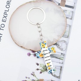 OEHEDOU Christian Gifts For Women Cross Keychain Spiritual Gifts For Women Bible Verse Prayers Gifts Religious Gifts For Women Girls Faith Based Gifts Catholic Gifts For Women Bag Charms