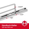 Gedotec Design towel Rail Bathroom and Kitchen Cabinet Pull-Out towel