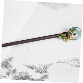 PACKOVE 2Pcs Vintage Wooden Hair Stick Hair Chopsticks for Women Chinese Style Hairpin Headpiece Durable Craftsmanship for Daily Wear Weddings Parties and Special Occasions