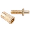 Musiclily Pro 52 mm Roller Saddle Bridge Tune-O-Matic Bridge for