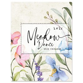 Current 2026 Meadow Dance Desk Planner & Calendar, 8.5-Inch x 11-Inch Size Closed, 11-Inch x 17-Inch Size Open, Large Bookstore-Quality Monthly Calendars for Kitchen & Office