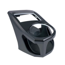 Tsuchiya Yac SY-SB7 Subaru Impreza GT GK Series / XV GT Series / Forester SK Series Exclusive Air Conditioner Drink Holder for Passenger Side Black/Silver