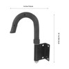 Angoily 2pcs Heavy Duty Ladder Roof Hook, Extension Ladder Stabilizer
