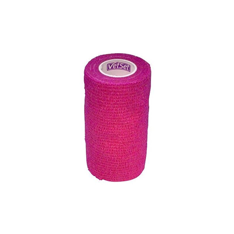 Other VETSET WRAPTEC COHESIVE BANDAGE 100MM, Clear