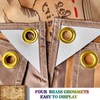 Pirate Treasure Map Background Banner Flag 3X5Ft -Four Brass Grommets