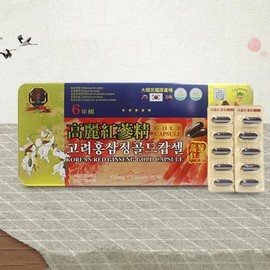 RG60R923HGWR 6년근고려홍삼정골드120캡슐 홍삼캡슐 RG60R923HGWR 6-Year-Old Korean Red Ginseng Extract Gold 120 Capsules Ginseng Capsules