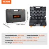 VEVOR 1/2" Drive Impact Socket Set, 34 Piece Socket Set