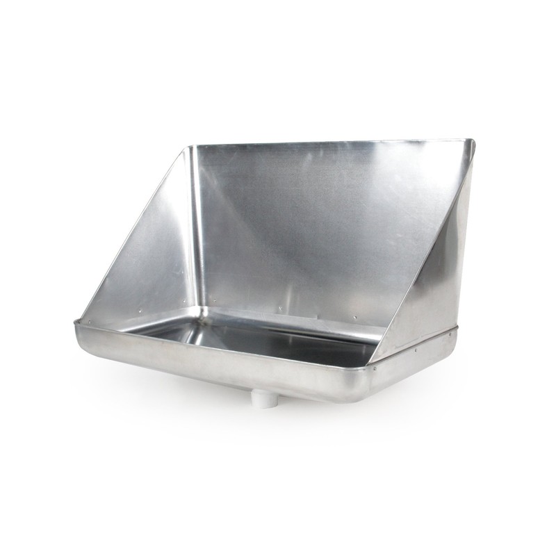 Camco 11430 Aluminum Tankless Water Heater Drain Pan with PVC