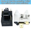 QP2-4.7/ QP2-4R7 4.7Ohm Refrigerator 3 Pin PTC Start/Starter Relay w/Refrigerator